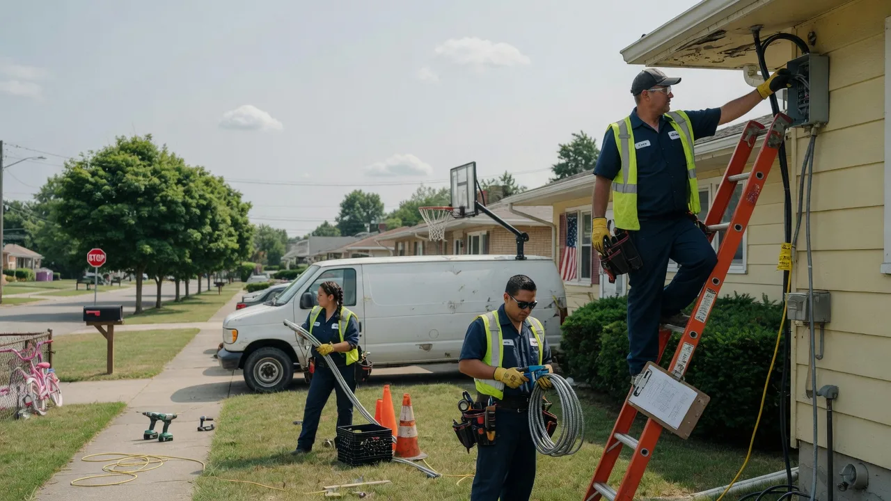 Licensed Electrician in Glasford, IL near me